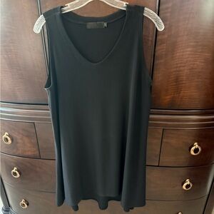 Sympli Black Sleeveless Tank Dress